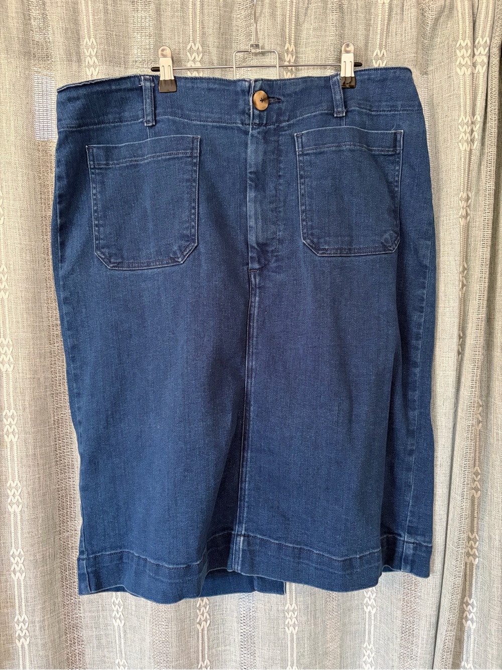 Maeve Denim skirt - pencil with stretch